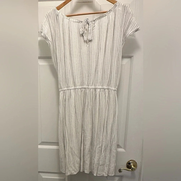 LC Lauren Conrad White Flower Print Dress Size XXL - Picture 5 of 7